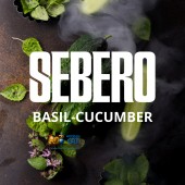 Табак Sebero Базилик Огурец (Basil Cucumber) 100г Акцизный